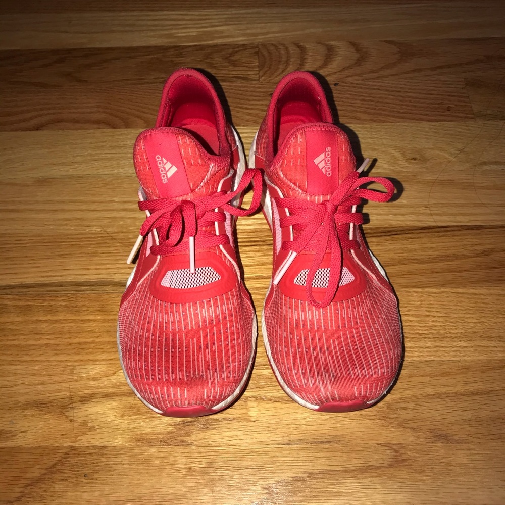 Adidas Pure Boost X Ray Red Vapour Pink